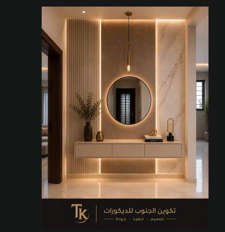 تصميم وتنفيذ مدخل داخلي